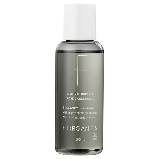 F ORGANICS Natural Body Oil (Rose & Cedarwood), 100ml