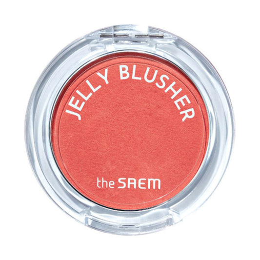 the SAEM Jelly Blusher, OR01 Dazzling Orange, 4.5g