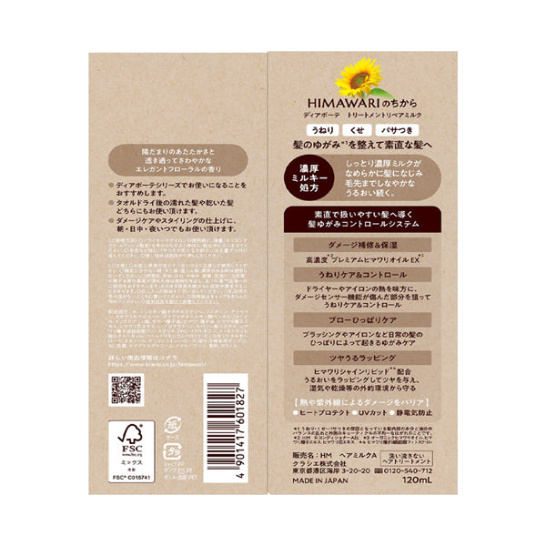 Dear Beaute Treatment Repair Milk, 120ml, Elegant floral scent