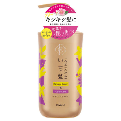 Ichikami Damage Repair & Color Care Shampoo, 480ml