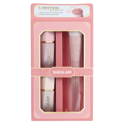 SHEGLAM Holiday Gift Set with Paw Brush (Cool Tone), 1 Set