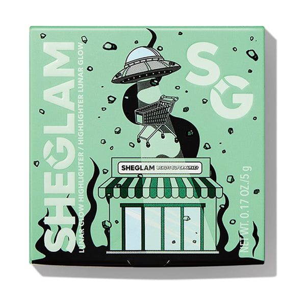 SHEGLAM Luna Glow Highlighter (Silver), 5g