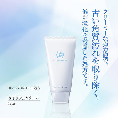 HIKARIMIRAI Wash Cream, 120g