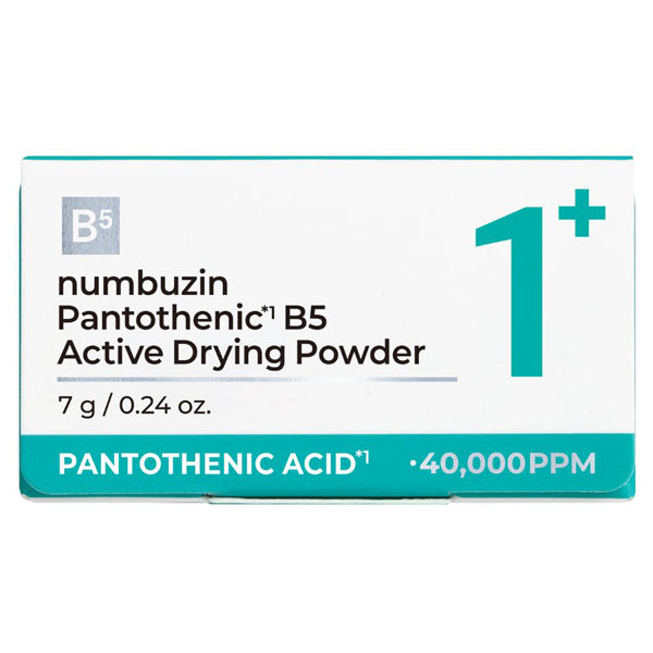 numbuzin The most effective pantothenic acid skin powder, 7g, smooth, fragrance-free