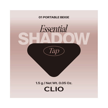 CLIO ESSENTIAL SHADOW TAP, 01 PORTABLE BEIGE, 1.5g