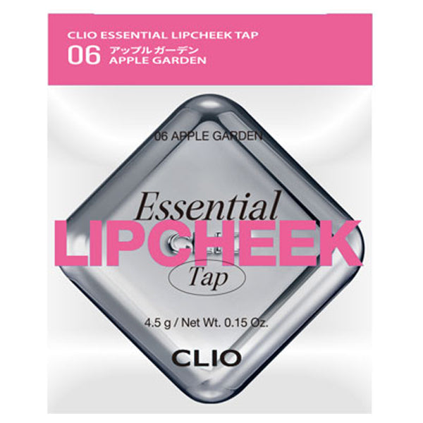 CLIO Essential Lip Cheek Tap, 06 APPLE GARDEN, 4.5g