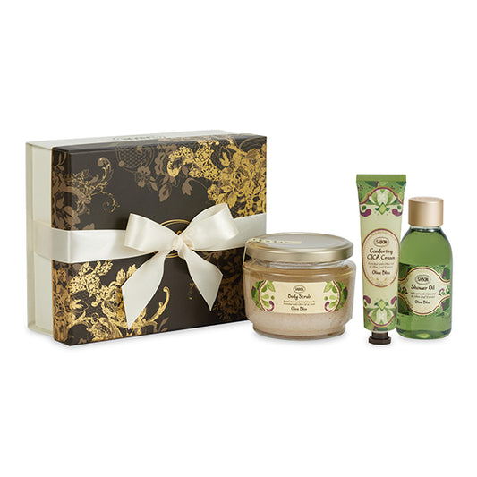 Olive Bliss Scrub Kit, 100ml, 320g, 30ml, 1 piece