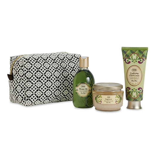 Olive Bliss Body Care Kit, 300ml, 320g, 200ml, 1 piece