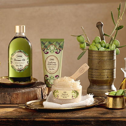 Olive Bliss Body Care Kit, 300ml, 320g, 200ml, 1 piece