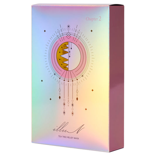 illuN Chapter 2 Tea Tree Relief Mask, 7 sheets