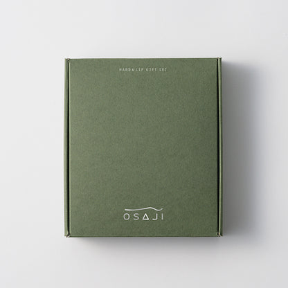 OSAJI Hand & Lip Gift Set, 50g+10g