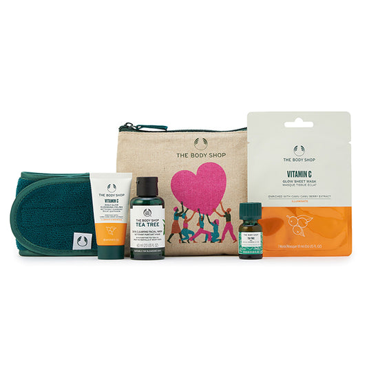 THE BODY SHOP Holiday Pouch Gift, 1 Set