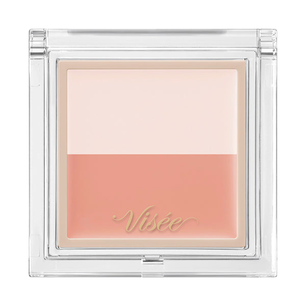 VISEE Color Duo Trick Concealer, 04 Pink Beige Trick, 2.5g, Fragrance-free