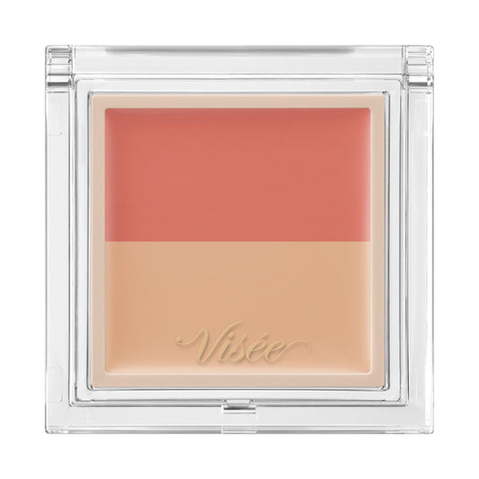 VISEE Color Duo Trick Concealer, 01 Red Trick (Natural Beige), 2.5g, Fragrance-free