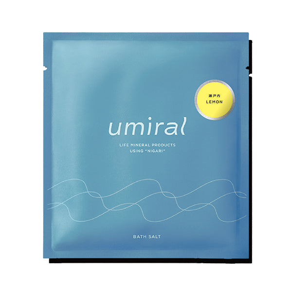 umiral Bath Salt (Setouchi LEMON), 30g