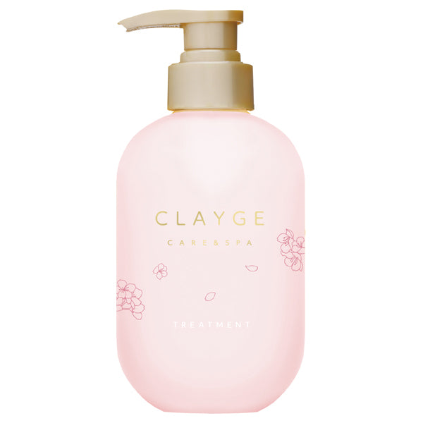CLAYGE M Shampoo & Treatment Sakura, 500ml+500ml+(10ml+10ml)×2