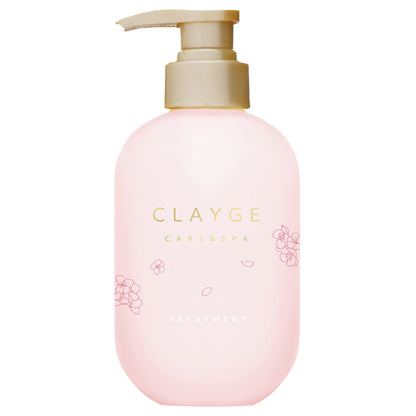 CLAYGE M Shampoo & Treatment Sakura, 500ml+500ml+(10ml+10ml)×2
