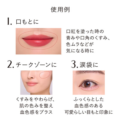 KANEBO DESIGNING COLOR LIQUID, EX1 Blooming Pink, 5.6g