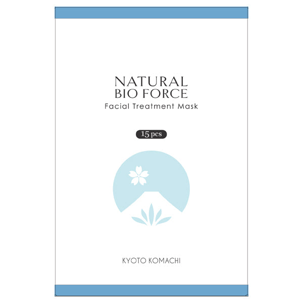 Natural Bioforce Facial Treatment Mask, 23ml, sheet x 15