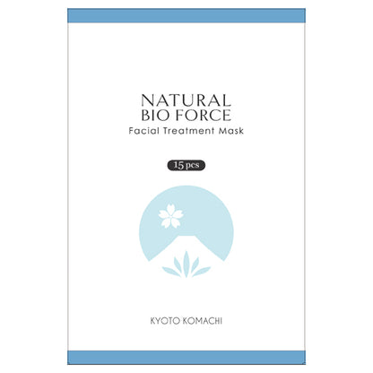 Natural Bioforce Facial Treatment Mask, 23ml, sheet x 15
