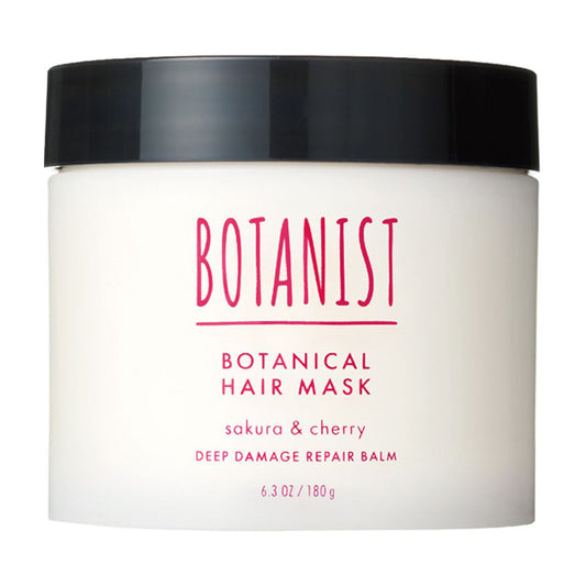 Botanical Hair Mask Deep Damage Repair Balm, 180g, Sakura & Cherry Scent