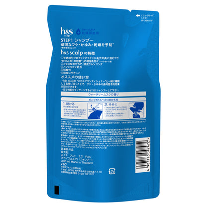 h&s Dry Scalp Shampoo Refill, 300ml
