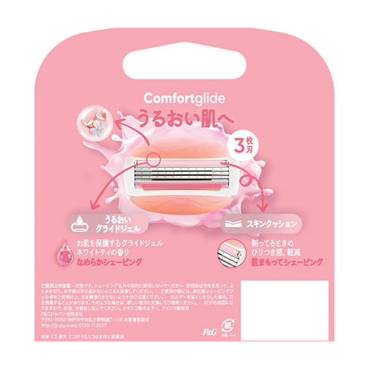 Gillette Venus Comfort Glide Replacement Blades, 3 Pack (White Tea)