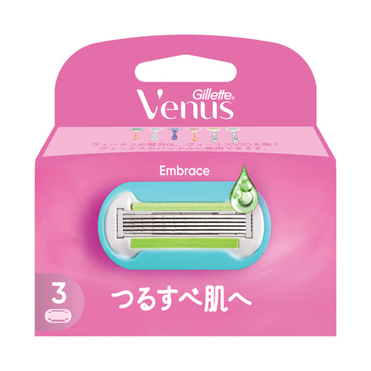 Gillette Venus Embrace Replacement Blades, 3 Pack