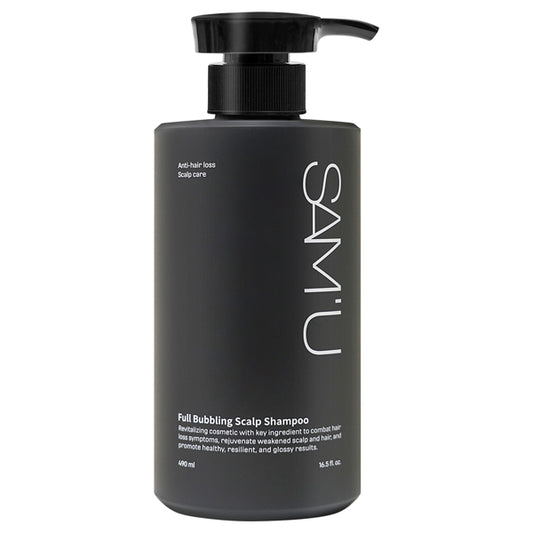 Fully bubbling scalp shampoo, bottle, 490ml