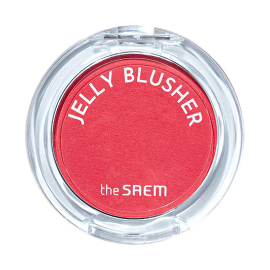 the SAEM Jelly Blusher, PK02 Scarlet Pink, 4.5g