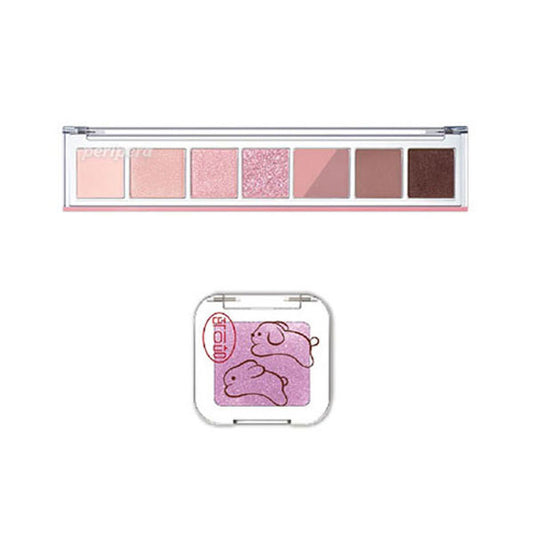 PERIPERA All Take Mood Palette Set, 06 You're Mute in Summer, 5g+1.4g