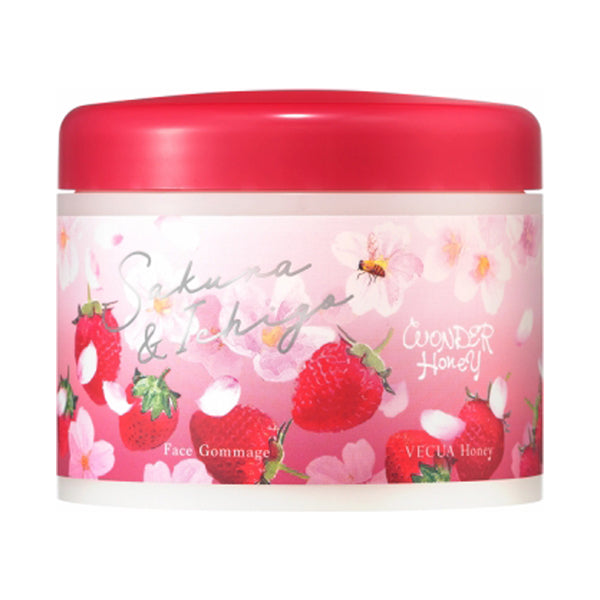 VECUA Honey Wonder Honey Jelly Gommage (Wild Strawberry Sakura), 80g