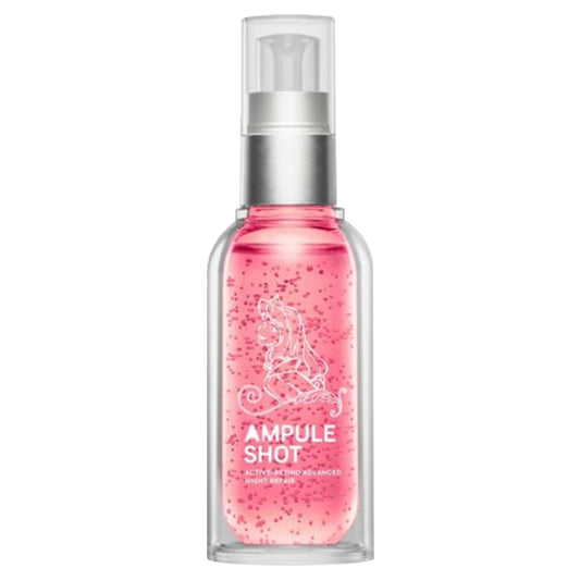 Ampoule Shot Active Retino Advanced Night Repair Serum, Princess Aurora Design, 50ml