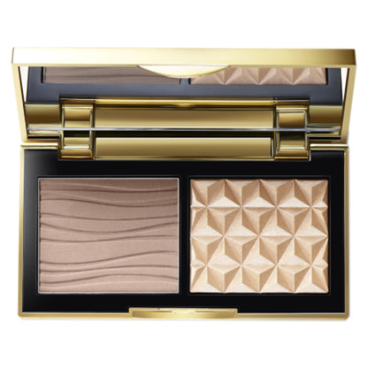 M.A.C Sculpt & Glow Duo Highlight & Contour Palette, Double Gleam, Omega, 3.5g