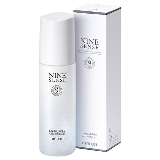 NINE SENSE PHYTOLIFT Crystal Bubble Cleansing Gel (Woody), 110g