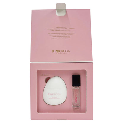 PINKROSA Perfume & Fragrance Hand Cream Set (Floral Veil), 5ml + 30ml
