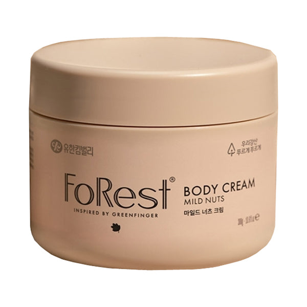 Forest Mild Nuts Body Cream, 300g, Moisturizing