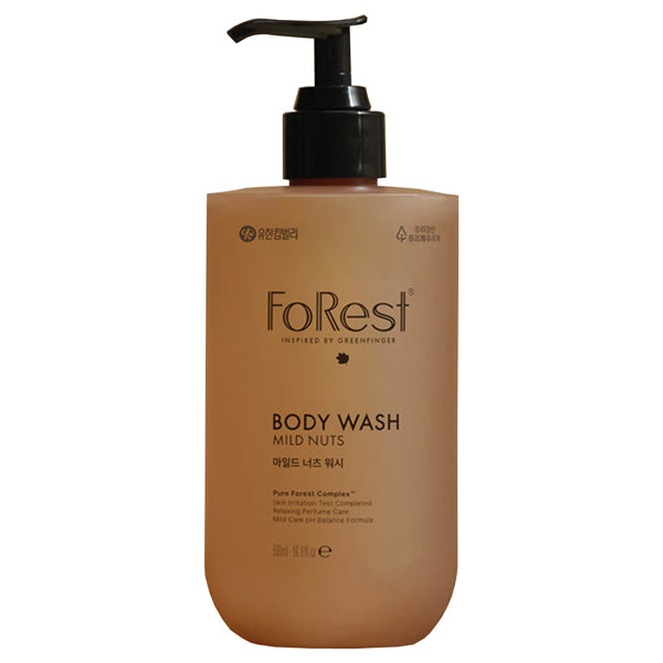 Forest Mild Nuts Body Wash, 500ml, Moisturizing