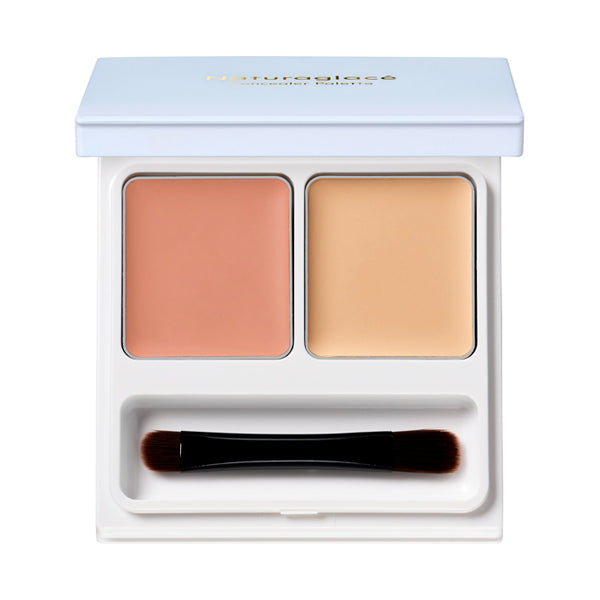 naturaglace Concealer palette, SPF50+ PA++++, 01 Light, 4.8g (2.4g x 2)