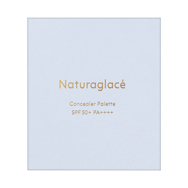 naturaglace Concealer palette, SPF50+ PA++++, 01 Light, 4.8g (2.4g x 2)