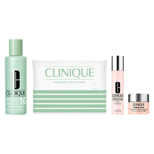 Selectable wipe-off lotion set 1.0, 400ml, 100 sheets, 100ml, 15ml