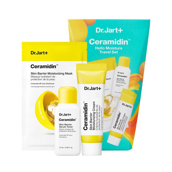 Ceramidin Hello Moisture Travel Set, 7ml,  15ml,  1 sheet