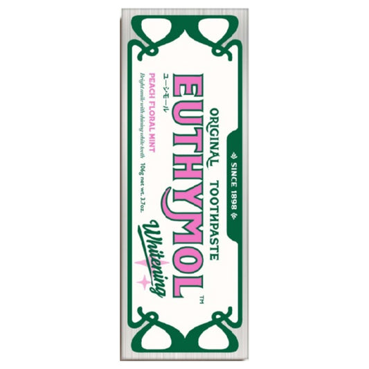 EUTHYMOL Whitening Toothpaste (Peach Floral Mint), 106g
