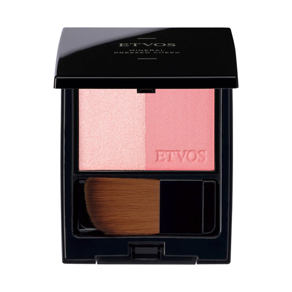 ETVOS Mineral Pressed Cheek, Sherry Coral, 4.5g