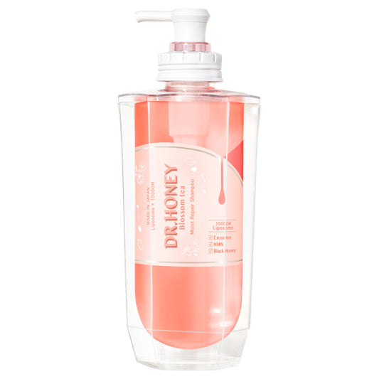 DR.HONEY Blossom Tea Moist Repair Pair Set, 340ml + 340g + 50g