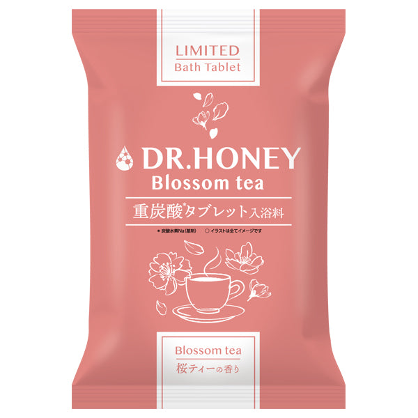 DR.HONEY Blossom Tea Moist Repair Pair Set, 340ml + 340g + 50g