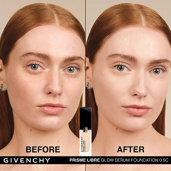 GIVENCHY Prisme Libre Glow Serum Foundation, No.0.5C, 30ml