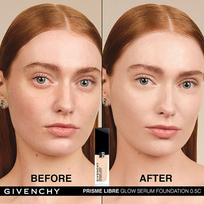 GIVENCHY Prisme Libre Glow Serum Foundation, No.0.5C, 30ml