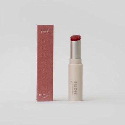 SIORIS Lip Safer Color Balm, Reddish, 4.5g, Fragrance-free
