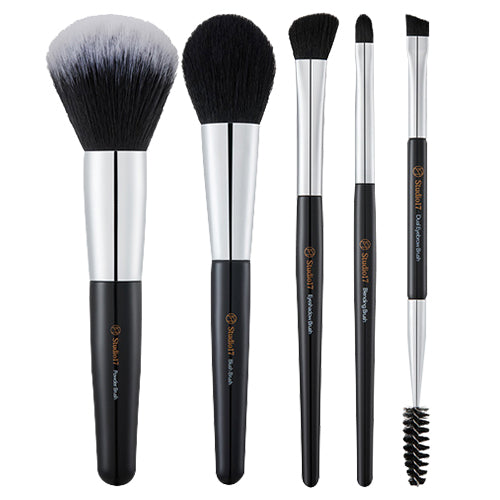 Studio17 Portable Makeup Brush Set, 5 Brushes
